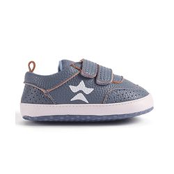 Cute Walk by Babyhug Velcro Closure Booties - Blue