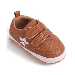 Cute Walk by Babyhug Velcro Closure Booties - Blue