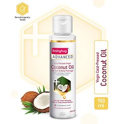 Babyhug Advanced Cold-Pressed Virgin Coconut Oil - 100 ml