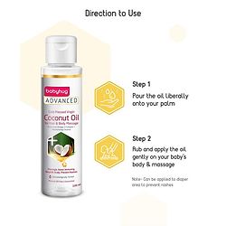 Babyhug Advanced Cold-Pressed Virgin Coconut Oil - 100 ml