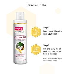 Babyhug Advanced Cold-Pressed Virgin Coconut Oil 200 ml