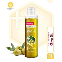 Babyhug Advanced Cold-Pressed Virgin Olive Oil - 200 ml