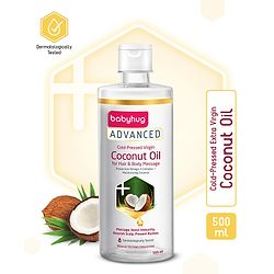 Babyhug Advanced Cold-Pressed Virgin Coconut Oil - 500 ml