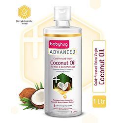 Babyhug Advanced Cold-Pressed Virgin Coconut Oil - 1 Ltr