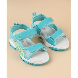 Cute Walk by Babyhug Sandals with Velcro Closure & Star Design - Pink