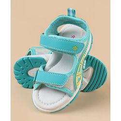 Cute Walk by Babyhug Sandals with Velcro Closure & Star Design - Pink