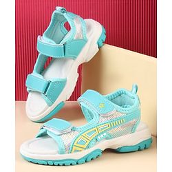 Cute Walk by Babyhug Sandals with Velcro Closure & Star Design - Pink