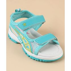 Cute Walk by Babyhug Sandals with Velcro Closure & Star Design - Pink