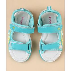 Cute Walk by Babyhug Sandals with Velcro Closure & Star Design - Pink