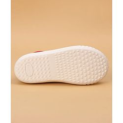 Cute Walk by Babyhug Slip On Casual Shoes With Bunny Face Applique - Red