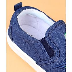Cute Walk by Babyhug Slip On Casual Shoes With Dino Embroidery - Blue