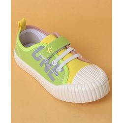 Cute Walk by Babyhug Casual Shoes With Velcro Closure - Yellow