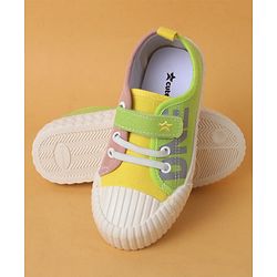 Cute Walk by Babyhug Casual Shoes With Velcro Closure - Yellow