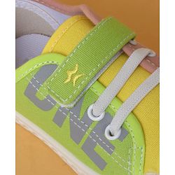 Cute Walk by Babyhug Casual Shoes With Velcro Closure - Yellow