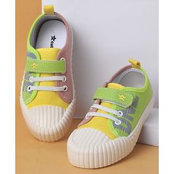 Cute Walk by Babyhug Casual Shoes With Velcro Closure - Yellow