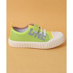 Cute Walk by Babyhug Casual Shoes With Velcro Closure - Yellow