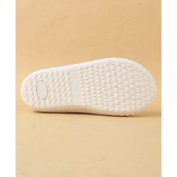 Cute Walk by Babyhug Slip On Casual Shoes with Bow Applique - Glitter Pink