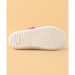 Cute Walk by Babyhug Casual Shoes with Velcro Closure & Floral Applique - Purple