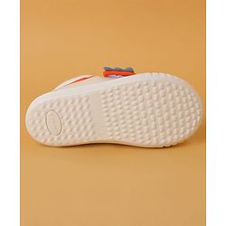 Cute Walk by Babyhug Casual Shoes with Velcro Closure & Animal Applique - Beige