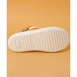 Cute Walk by Babyhug Casual Shoes with Velcro Closure And  Tape Detailing - Yellow