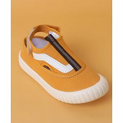 Cute Walk by Babyhug Casual Shoes with Velcro Closure And  Tape Detailing - Yellow
