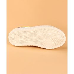 Cute Walk by Babyhug Velcro Closure Casual Shoes with Stripe - Multicolor