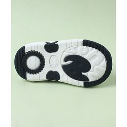 Cute Walk by Babyhug Sandals with Velcro Closure & Penguin Applique - Light Blue