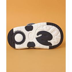 Cute Walk by Babyhug Casual Shoes with Velcro Closure And Animal Applique - Grey