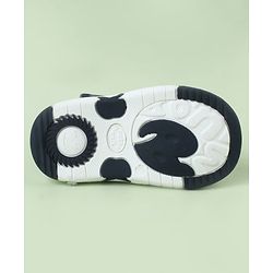 Cute Walk by Babyhug Sandals With Velcro Closure & Aeroplane Applique - Light Blue