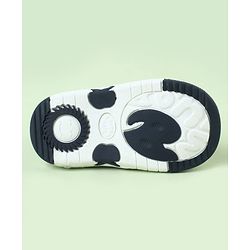 Cute Walk by Babyhug Sandals With Velcro Closure & Elephant Applique - Blue