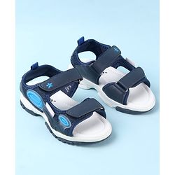 Cute Walk by Babyhug Sandals with Velcro Closure - Navy Blue