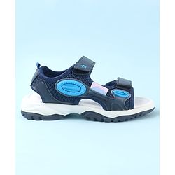 Cute Walk by Babyhug Sandals with Velcro Closure - Navy Blue