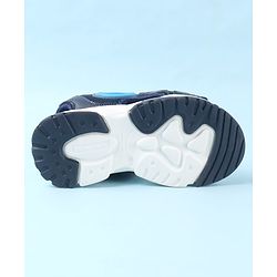 Cute Walk by Babyhug Sandals with Velcro Closure - Navy Blue