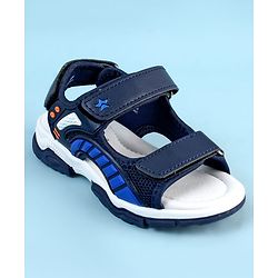 Cute Walk by Babyhug Sandals With Velcro Closure - Navy Blue