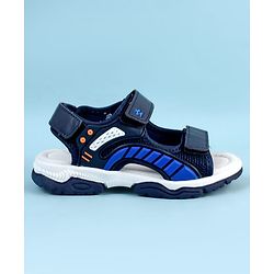 Cute Walk by Babyhug Sandals With Velcro Closure - Navy Blue