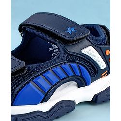 Cute Walk by Babyhug Sandals With Velcro Closure - Navy Blue