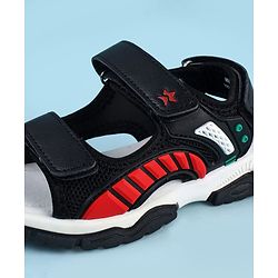 Cute Walk by Babyhug Sandals With Velcro Closure - Navy Blue