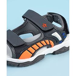 Cute Walk by Babyhug Sandals With Velcro Closure - Navy Blue