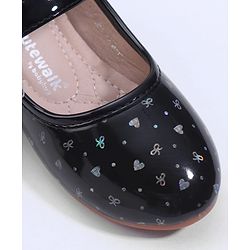Cute Walk by Babyhug Velcro Closure Ballerina With Butterfly Applique - Pink