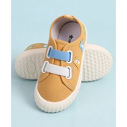 Cute Walk by Babyhug Slip On Casual Shoes With Dino Print - Red