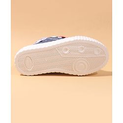 Cute Walk by Babyhug Casual Shoes with Zip Closure & Unicorn Applique - Pink