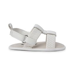 Cute Walk by Babyhug Velcro Closure Solid Booties - White