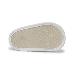 Cute Walk by Babyhug Velcro Closure Solid Booties - White
