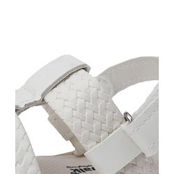Cute Walk by Babyhug Velcro Closure Solid Booties - White