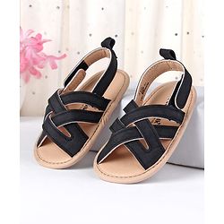 Cute Walk by Babyhug Booties with Velcro Closure - White
