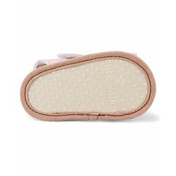 Cute Walk by Babyhug Booties With Floral Embroidery - Pink