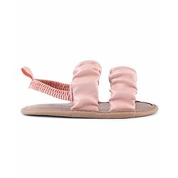 Cute Walk by Babyhug Booties  with Back Strap - Pink