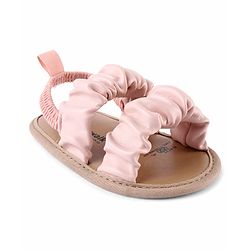 Cute Walk by Babyhug Booties  with Back Strap - Pink