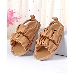 Cute Walk by Babyhug Booties  with Back Strap - Pink