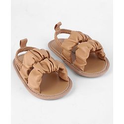 Cute Walk by Babyhug Booties  with Back Strap - Pink